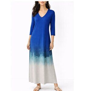 NWT SYMPLI SURF & SAND V-NECK SLIT PLACEMENT Dress - 8